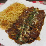 ビストロ アオキ - ストロガノフのパスタ