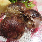 ビストロ アオキ - ブリの手まり寿司はバルサミコ味