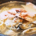 オー・グルマン - 岩手広田の牡蠣ラーメン