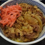 Yoshinoya - 牛丼並+生卵