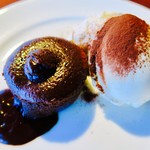 函館山ロープウェイ山頂レストランジェノバ - ガトーショコラ