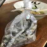 讃岐うどん河野 - 伊吹島イリコをプレゼントしてもらいましたよ^ ^