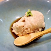二條 葵月 - 胡麻豆腐。山葵がいいアクセントに♡