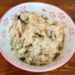 讃岐うどん河野 - イリコ飯：100円