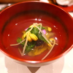 鮨匠 のむら - 鹿児島の雑煮（豆もやしが特徴）