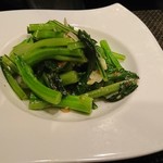 SEN YO - 油菜心の強火炒めフライドガーリック炒め