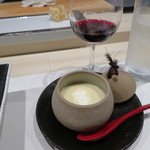 Hizen - クリームチーズの茶碗蒸し(2018年2月)