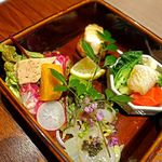 エノテカ パージナ - 八寸のような美しい前菜♪