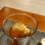 エノテカ パージナ - フグのヒレのコンソメスープ