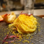 エノテカ パージナ - からすみたっぷりで綺麗♪