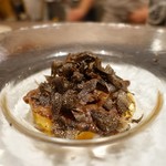 エノテカ パージナ - トリュフで下が見えない(#^.^#)