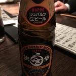 にょろ助 瓢六亭 - うなぎビール