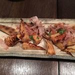 にょろ助 瓢六亭 - 早堀り竹の子炙り