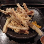 山元麺蔵 - 土ゴボウを別添えで。