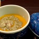 はらまさ - 松葉蟹の茶碗蒸し