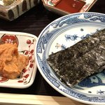 はらまさ - 安肝ソースと海苔