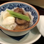 はらまさ - 海鼠と百合根の飯蒸し