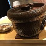 はらまさ - トリュフご飯の土鍋