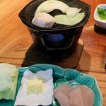 桂城 - カジキの陶板焼き