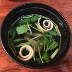 鰻はし本 - 肝吸い