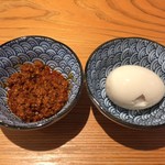 麺 一直 - 辛味噌ハーフと味玉