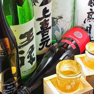 【日本酒】地酒メニューも豊富にございます。季節限定酒も