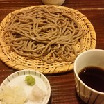 新橋ときそば - 田舎ざる。