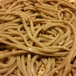 新橋ときそば - 田舎ざる、アップ。