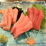 Enno Suzunari - オススメの長崎産生本鮪３種食べ比べはとても美味しかったです♪
