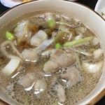 田舎打ち 麺蔵 - 麺蔵　肉汁