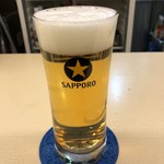 Korian Kafe Kenari - 生ビールはサッポロです。