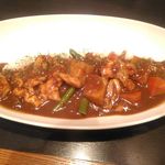 カレーや うえの - 鶏野菜カレー（ごはん小）