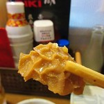 酒蔵 力 - ハチノスが入っていました