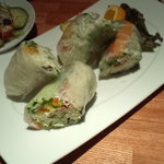 ＡＳＩＡＮ チャオ - エビの生春巻き、サーモンの生春巻き