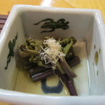 日本橋橘町　都寿司 - 突き出し