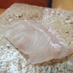 日本橋橘町　都寿司 - 鮃昆布〆