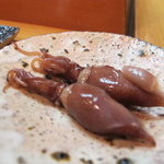 日本橋橘町　都寿司 - 蛍烏賊の味噌漬け