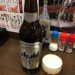 前之園 - いつものスーパードライ大瓶380円