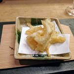 すし処 みや古分店 - 白魚の天ぷら
