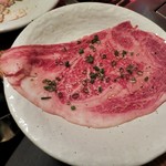 フジヤマ食堂 - リブロース（焼きしゃぶ風）