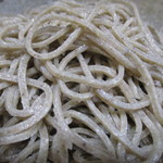 そば くら富 - 切りべら30本程度の極細