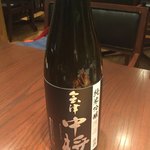 大川荘 - （夕食）勇気を振り絞ってボトルで購入した会津中将