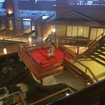 大川荘 - 生三味線で来館をお迎え