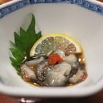 やきとり山平 - なまこ酢