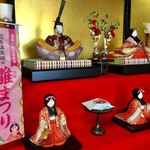 観光荘 - どうやら花巻温泉郷で、「雛まつりフェア」をやっていたようです！