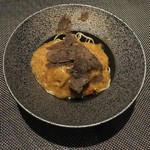 レンゲ - トラフグの白子の汁なし担々麺