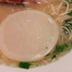 麺屋 六感堂 - 鯛そば＋鯛刺身増し（某日限定）