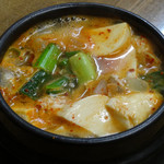 韓国家庭料理釜山 - スンドゥブチゲ