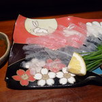 旬工房 なる家 - かわはぎの造り　