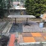 なたね - ご健在のテラス席テーブル